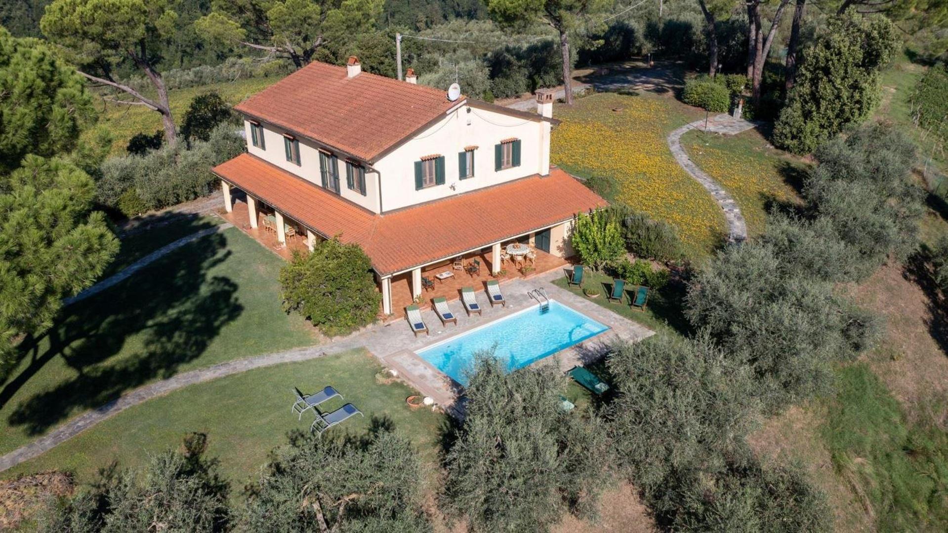 Villa Montalbano 12 Cerreto Guidi Exterior foto